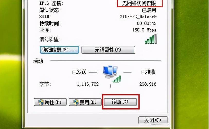 笔记本无线网络ipv6无网络访问权限？(win7 ipv6无网络访问权限)-图1