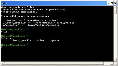 windows能执行shell脚本么？(cygwin 运行shell)