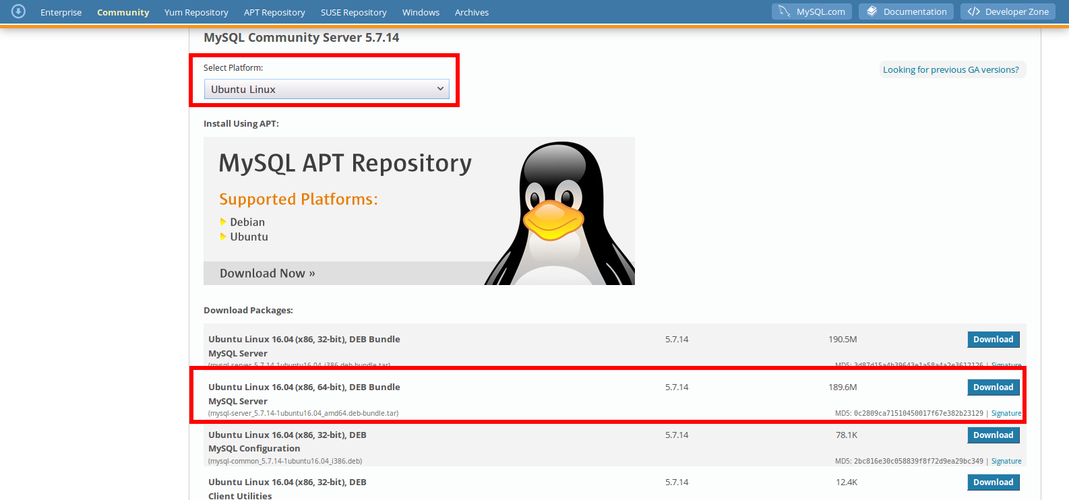 怎么在官网下载linux版mysql？(mysql 64位下载win7)-图2