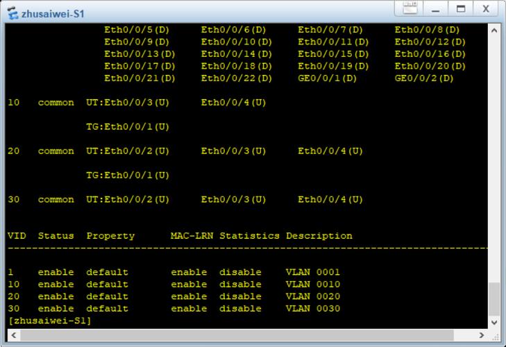 查看vlan配置信息的命令？windows vlan 配置-图3