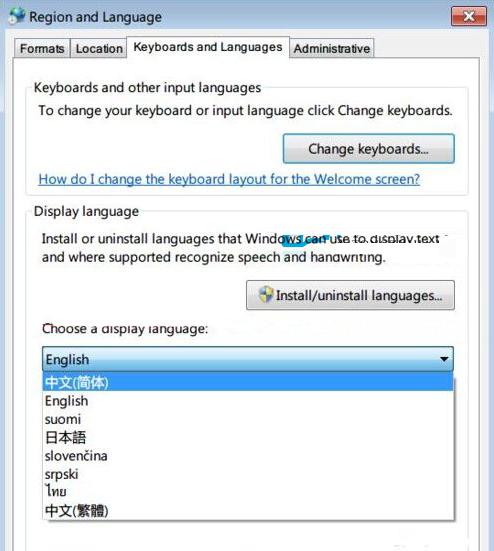 怎么把英文版的win7系统变成中文？win7 繁体转简体