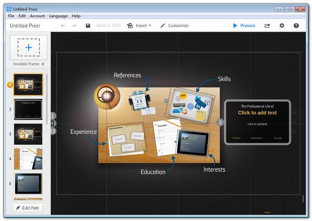如何编辑PPT文件？prezi windows-图2