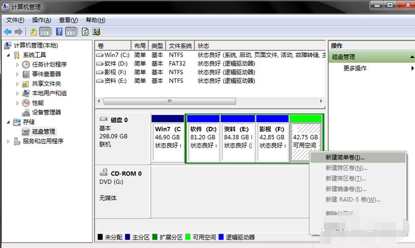 电脑分盘1t怎么分合理？windows 硬盘分区