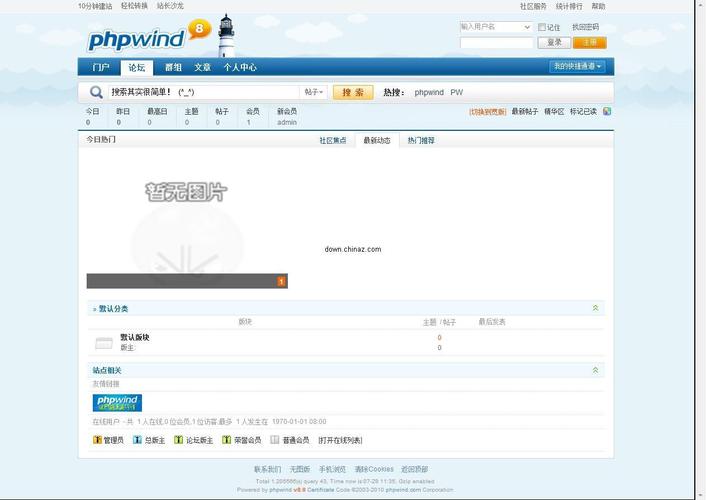 phpwind是什么？win2008 php 64