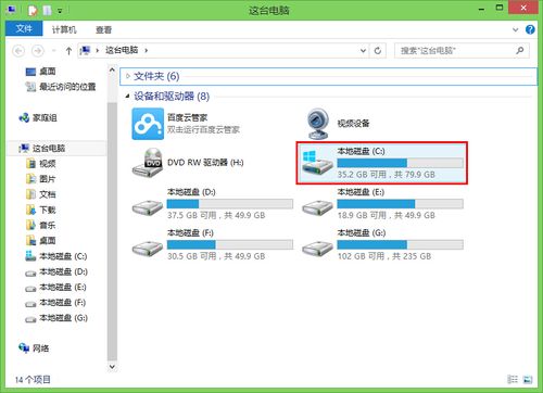 win10 c盘80g够用吗？win8 32 内存补丁