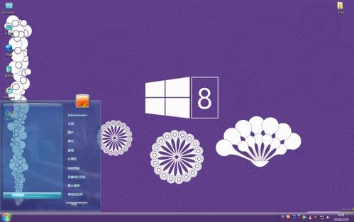 win7经典主题？win8电脑个性主题-图3