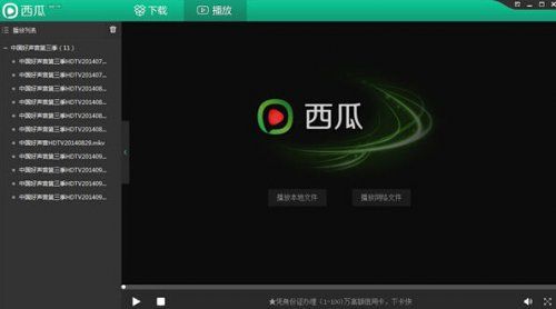 pc在线播放器哪个好？西瓜影音win8打不开