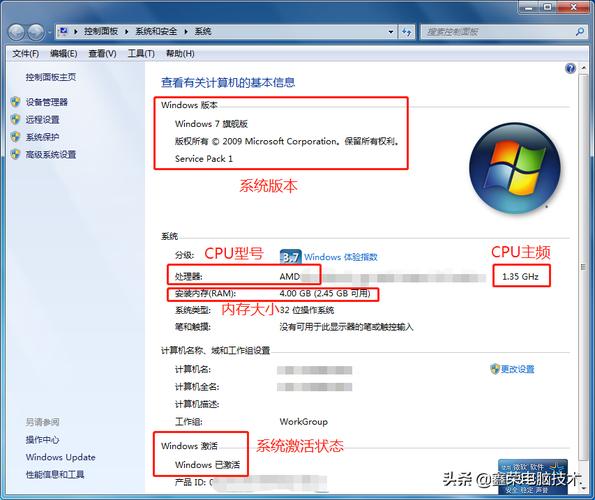 我的是WIN7系统怎么看本机的配置全图啊？win7如何看系统配置-图3