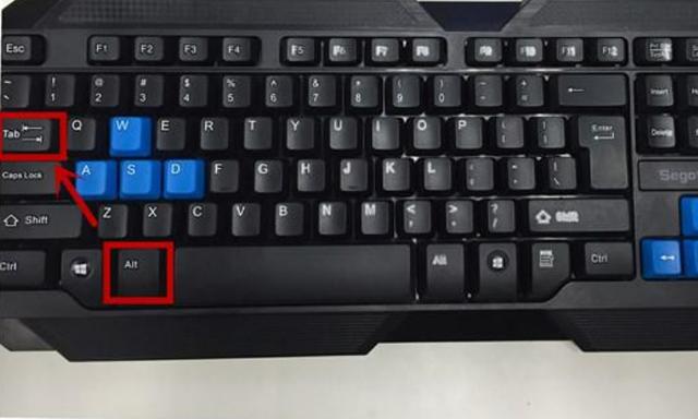 为什么键盘alt加tab切换不了？tab windows-图3