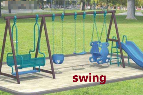 The door swings open.swing open什么意思？swings-图2