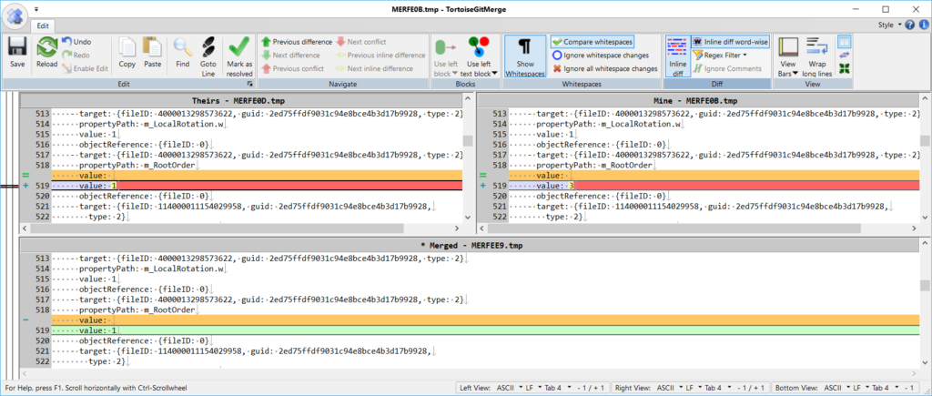 origin如何选定图merge？winmerge 2.14 绿色版-图2