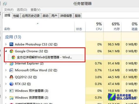 WIN8怎么在任务管理器新建任务？win8.1 新建库