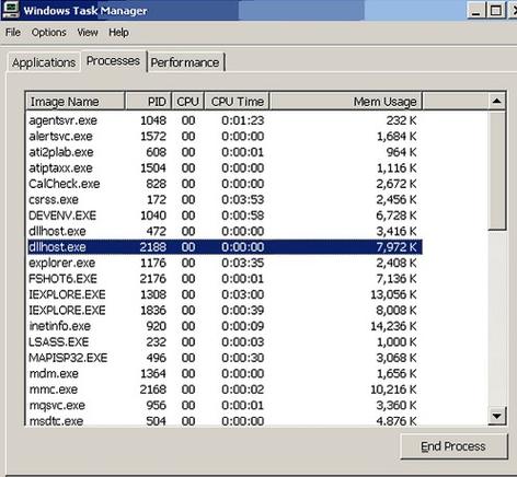 dllhost.exe怎么启动？win7 dllhost.exe占内存