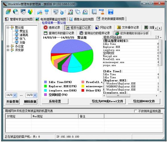 WINS服务器是什么？（67workwin局域网管理软件）-图3