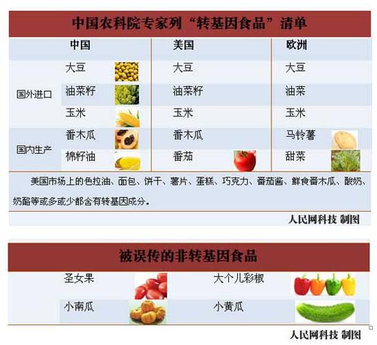 转基因食物有那些？（哪些食物是转基因）-图2