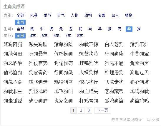 关于狗的成语有哪些？（狗成语有哪些）-图2