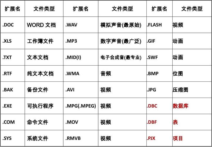 常见的文件类型有哪几种？（文件有哪些类型）-图3