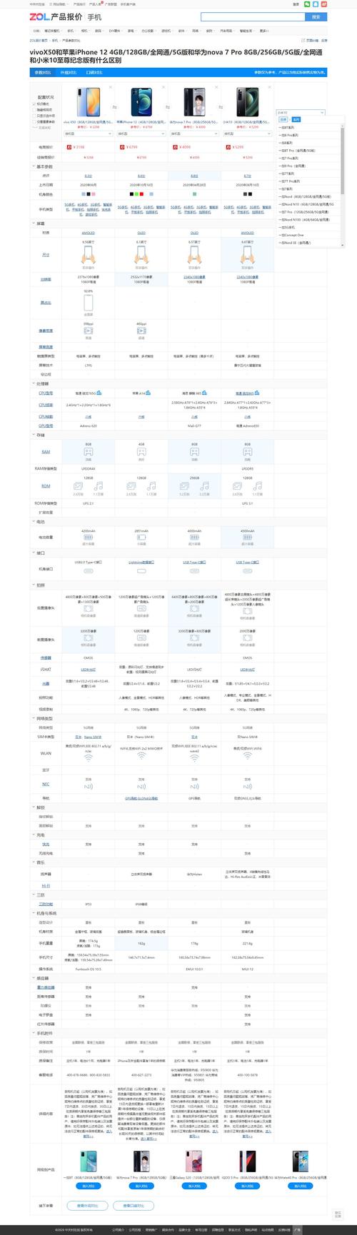 手机对比参数网站哪个好？（有哪些测评网站）-图1