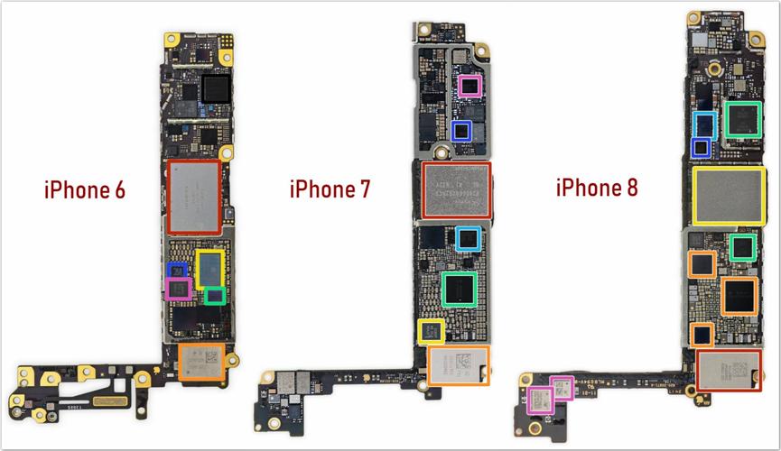 iphone主板上都有什么？（苹果主板有哪些）